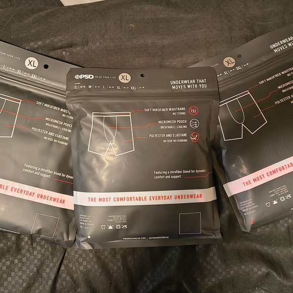 PSD Vibrant Graphic Boxer Briefs Trio - Picture 2 of 2